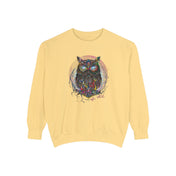 Urban SoulShine & co Crewneck Sweatshirt Be Wise Owl Crewneck Sweatshirt