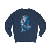 Urban SoulShine & co Crewneck Sweatshirt Oxford Navy / S BE FREE 1 Peter 2:16 Crewneck Sweatshirt