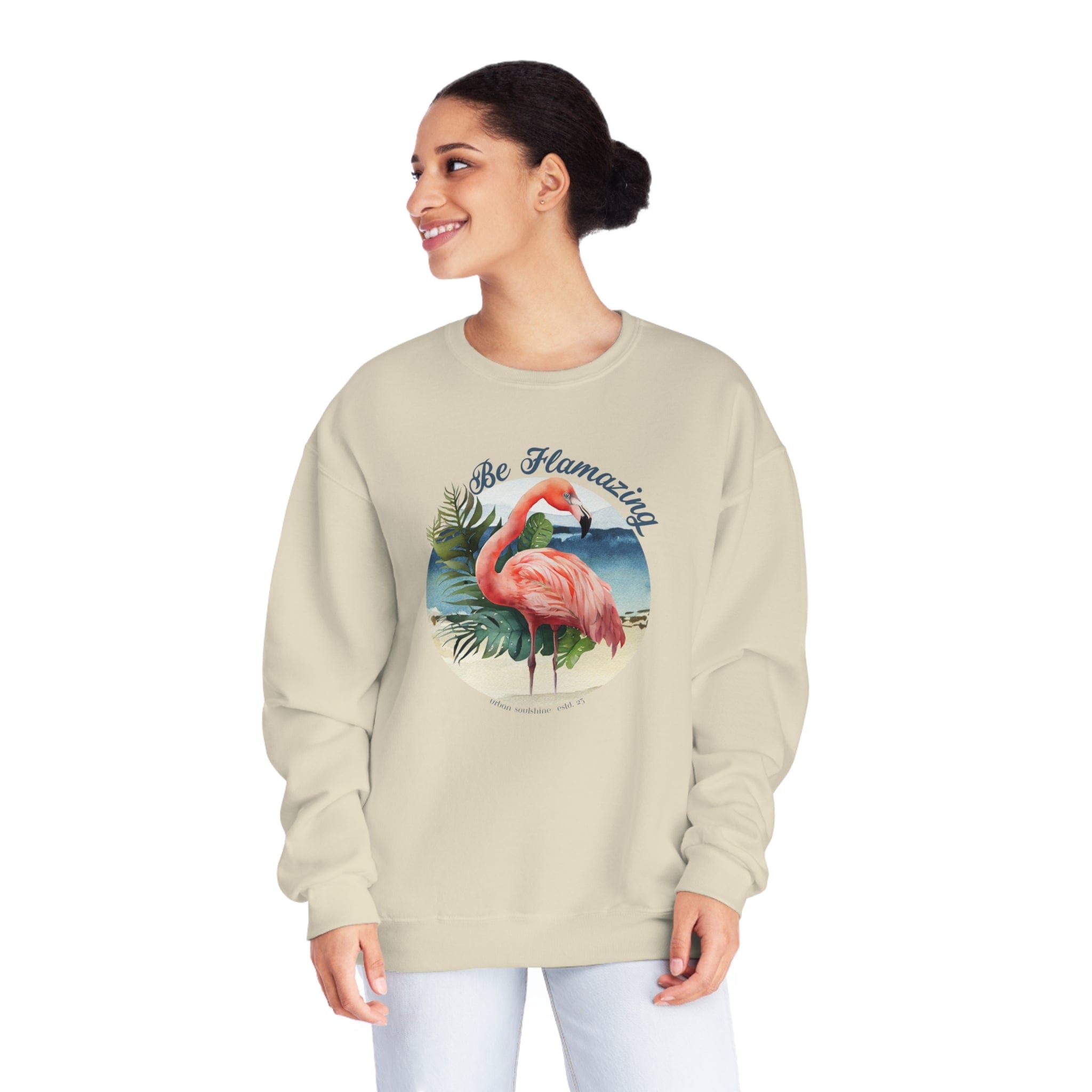  S Be FLAMAZING Comfy Blend Sweatshirt