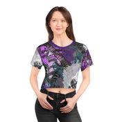 Urban SoulShine & co Crop T-shirt Black stitching / L Purple Hazy Dream (CROP-T)