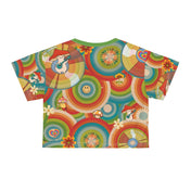 Urban SoulShine & co Crop T-shirt Groovy Smiles Crop T