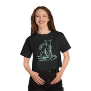 Worthy Is The Lamb Champion Brand Crop T