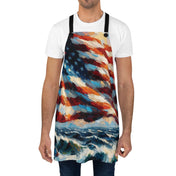 Urban SoulShine & co Custom Aprons One Size Sea Of Freedom Patriotic Barbeque Apron