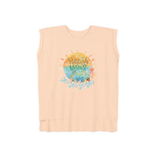 Urban SoulShine & co Flowy Muscle Tank Positive Vibes By the Sea Flowy Muscle Tee