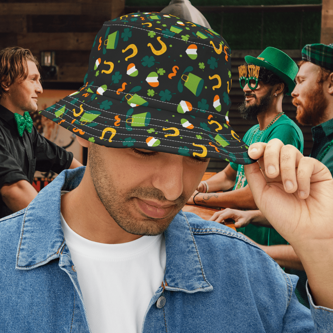 Urban SoulShine & co Hats Feeling Lucky St. Patrick's Day Bucket Hat