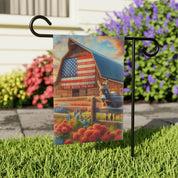 Land Of Liberty Home or Garden Banner 12'' × 18''