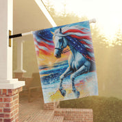 American Mane USA Home or Garden Banner 24.5'' × 32''