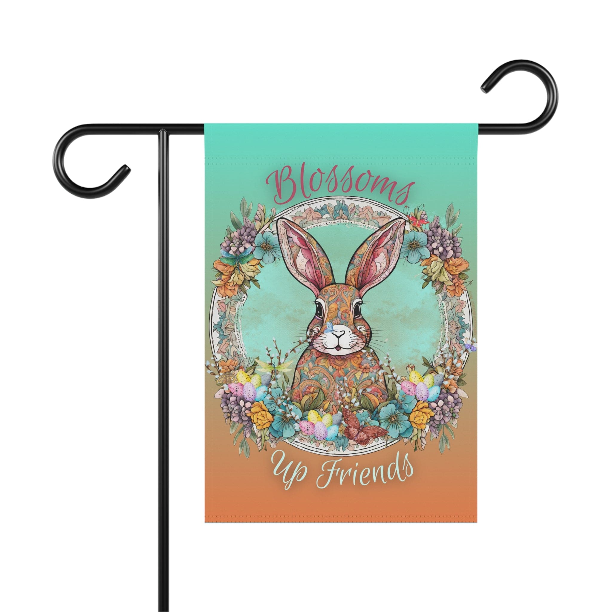 Blossoms Up Friends Easter/Spring Home Or Garden Banner