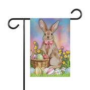 Bunny Garden Easter Home Or Garden Banner