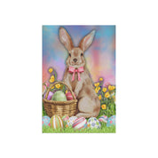 Bunny Garden Easter Home Or Garden Banner