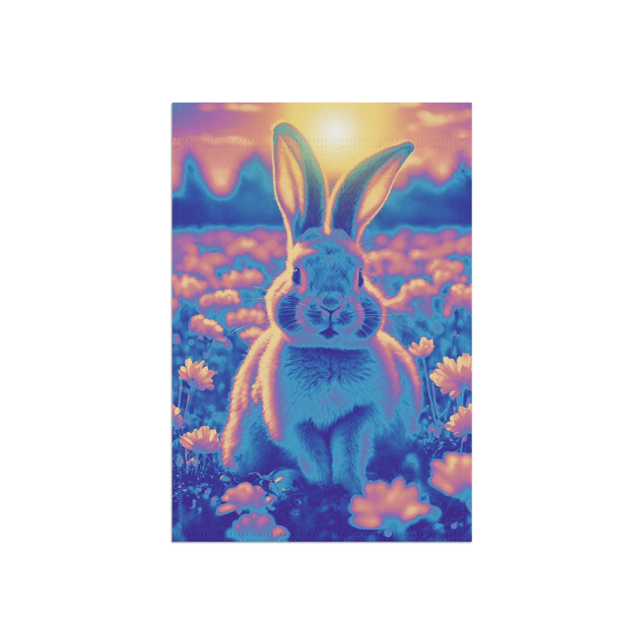 Bunny Sunshine Custom Home Or Garden Banner