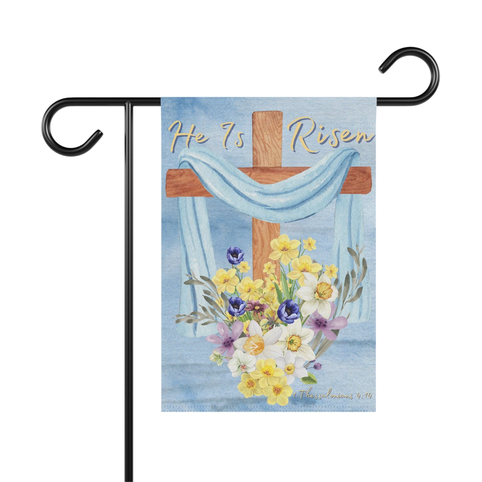 He Is Risen Home Or Garden Banner