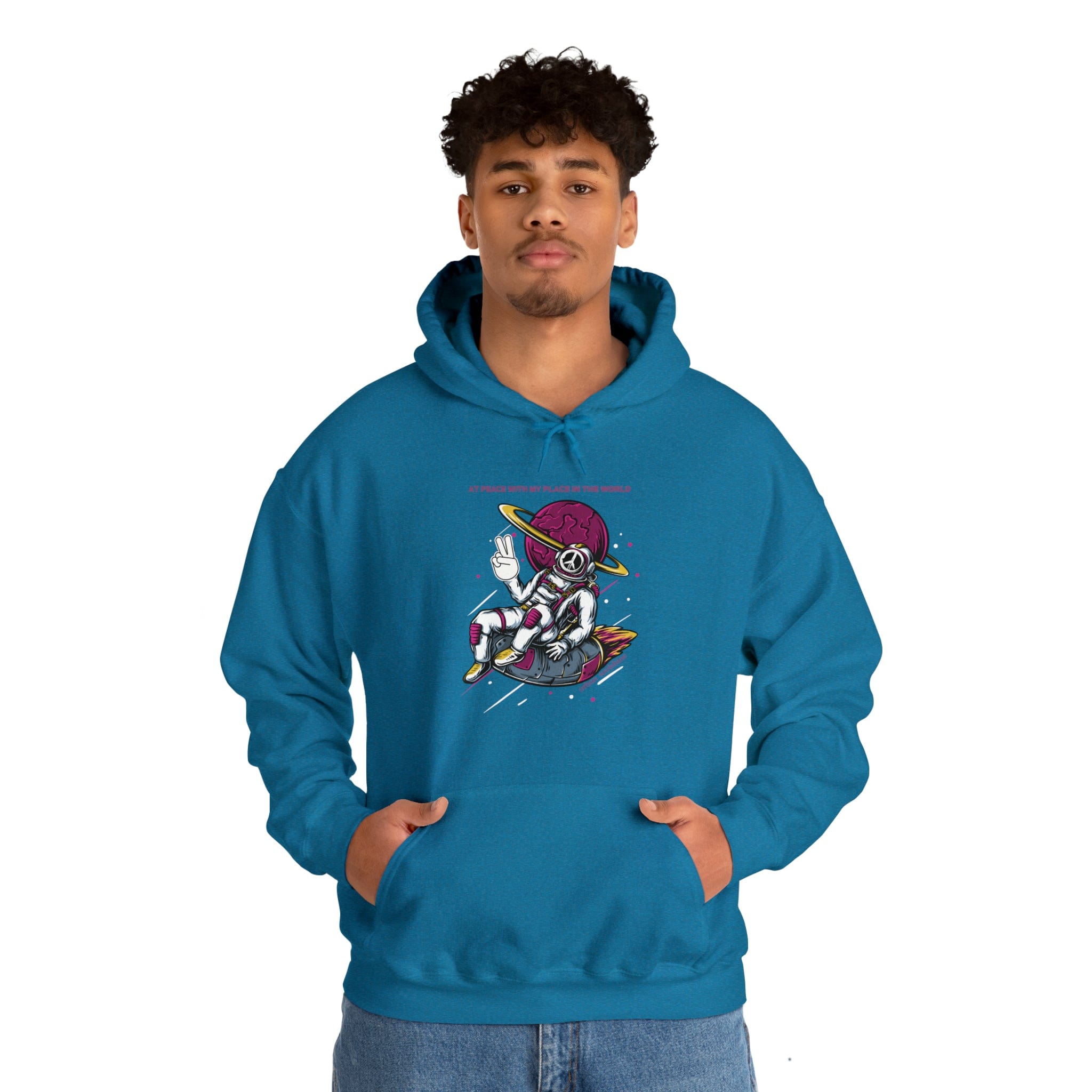  L At Peace With My Place In the World Hoodie (unisex)