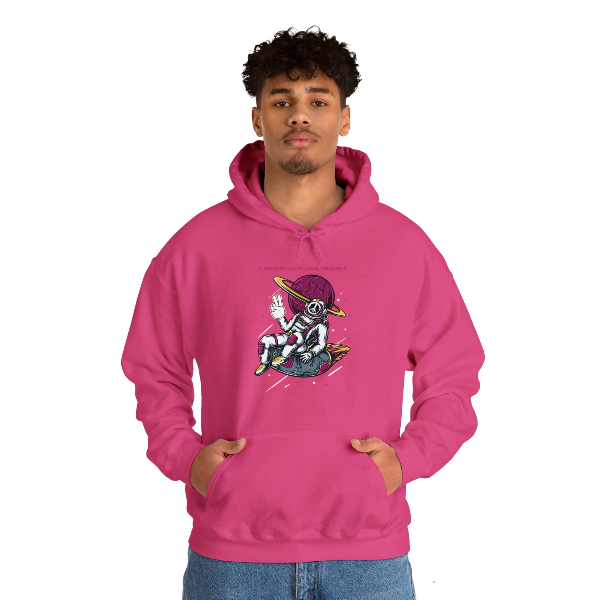  S At Peace With My Place In the World Hoodie (unisex)