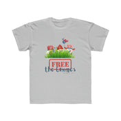 Urban SoulShine & co Kids clothes Athletic Heather / XS FREE the GNOMES Breakout Kid's t-shirt