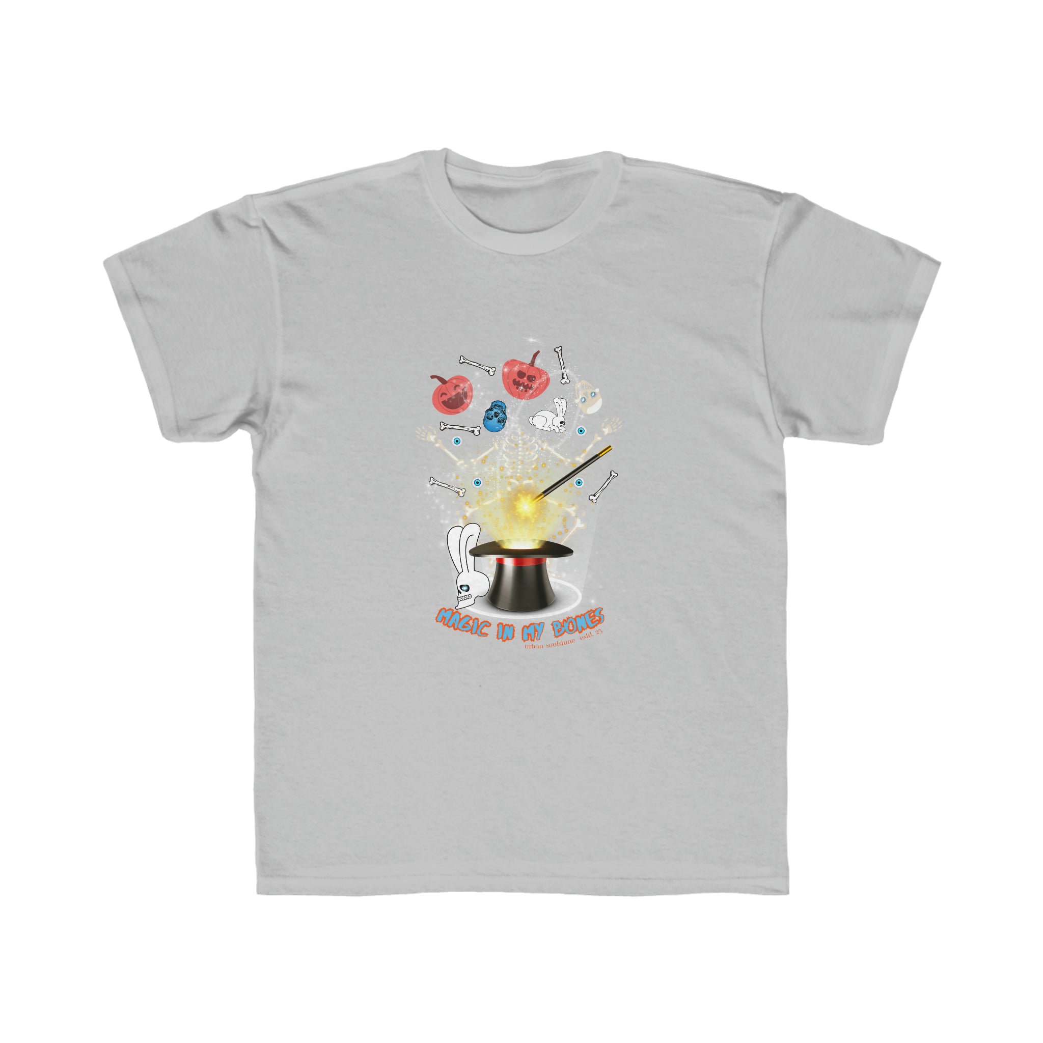  XS Magic In My Bones Halloween Kids Regular Fit Tee (unisex)