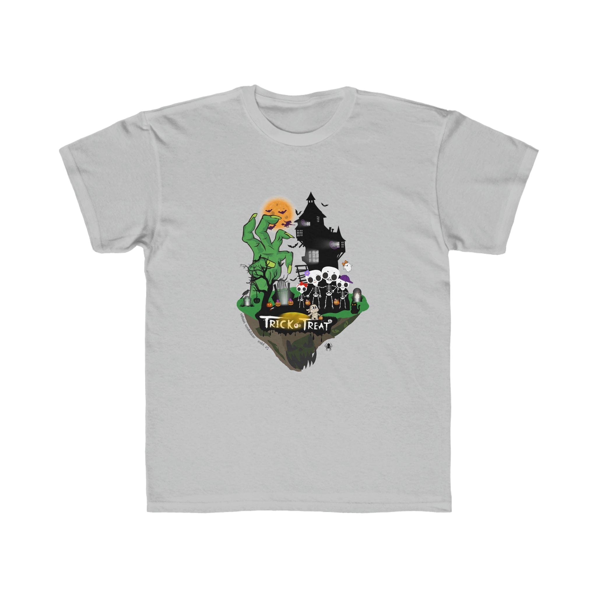  XS Spooky Island Halloween Kids Regular Fit Tee