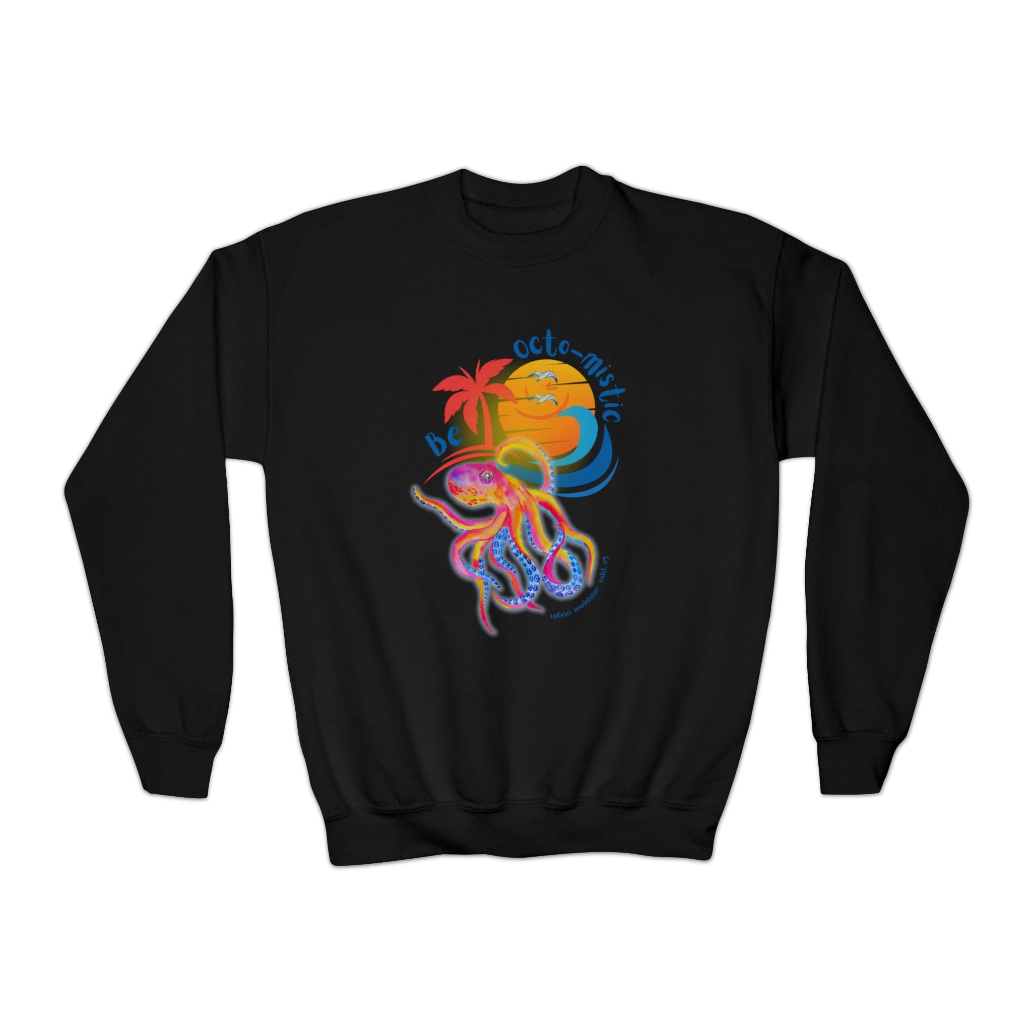 Urban SoulShine & co Kids clothes Be OCTO-MISTIC Youth Crewneck Sweatshirt