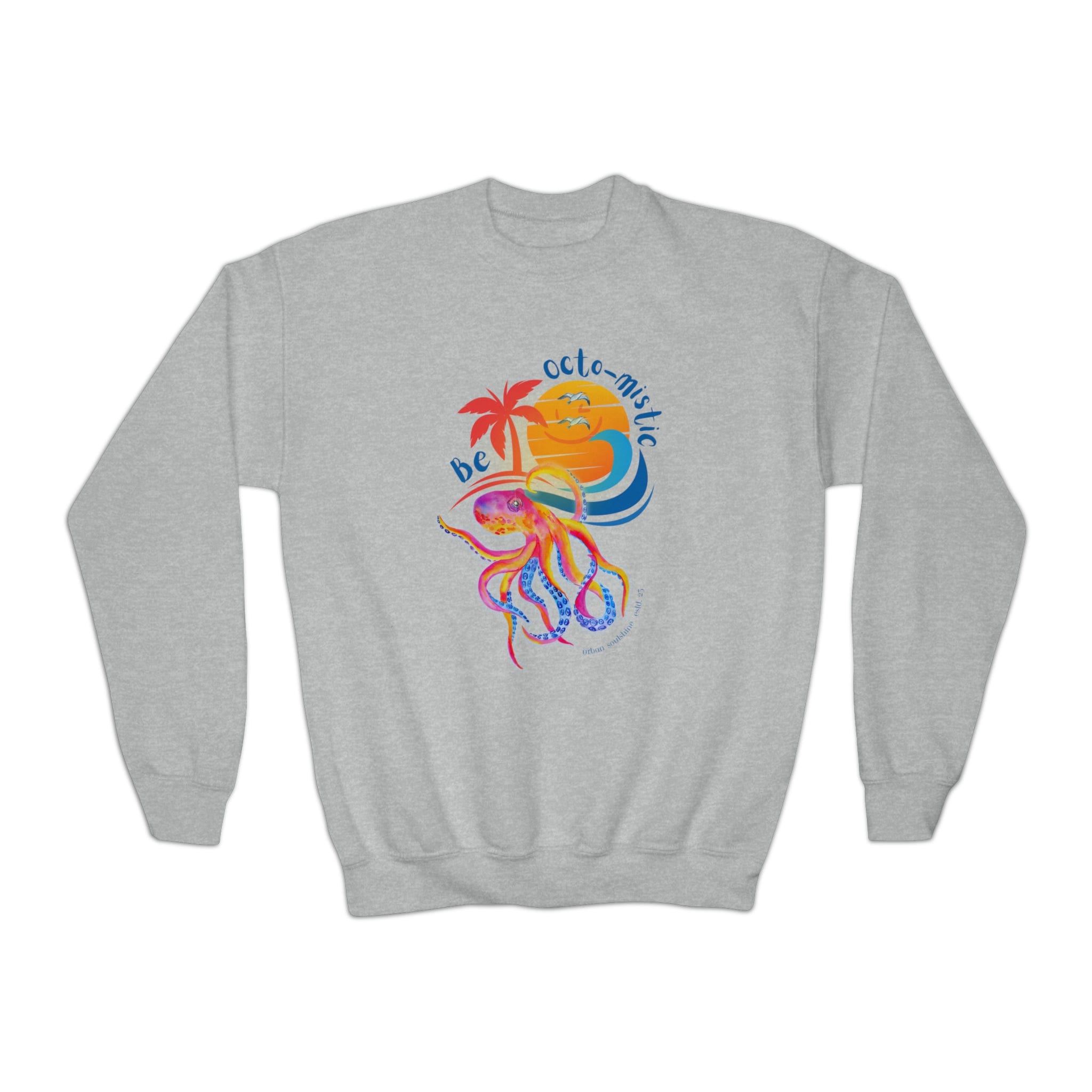 Urban SoulShine & co Kids clothes Be OCTO-MISTIC Youth Crewneck Sweatshirt