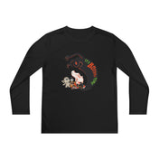 Urban SoulShine & co Kids clothes Black / S It's Boooooooo Time Halloween Youth Long Sleeve Moisture Wicking Tee