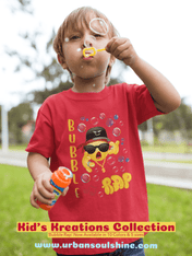 Urban SoulShine & co Kids clothes Bubble Rap Kid's Sarcasm Tee (unisex)