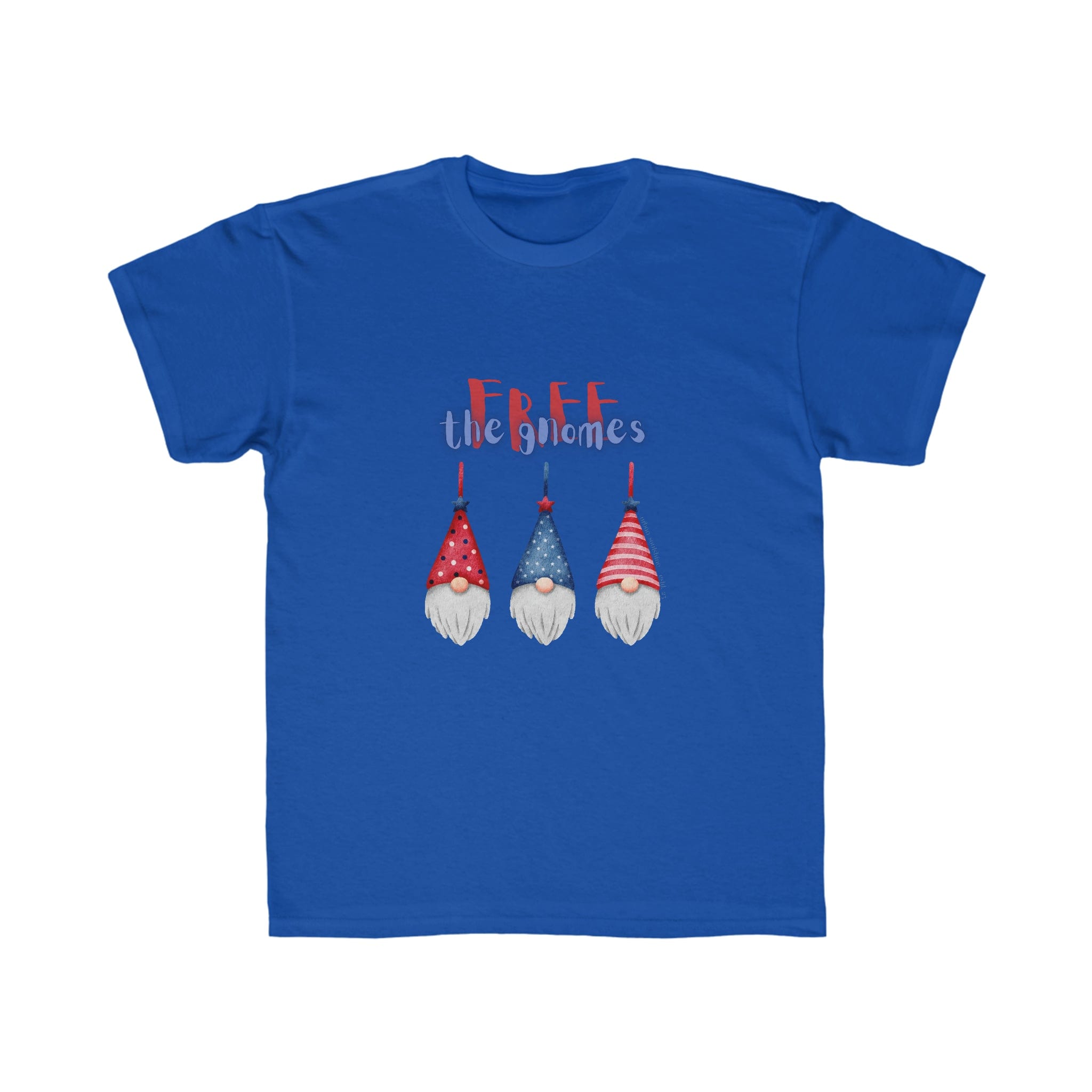 Urban SoulShine & co Kids clothes Cali Blue / XS FREE the GNOMES Banner Kid's t-shirt