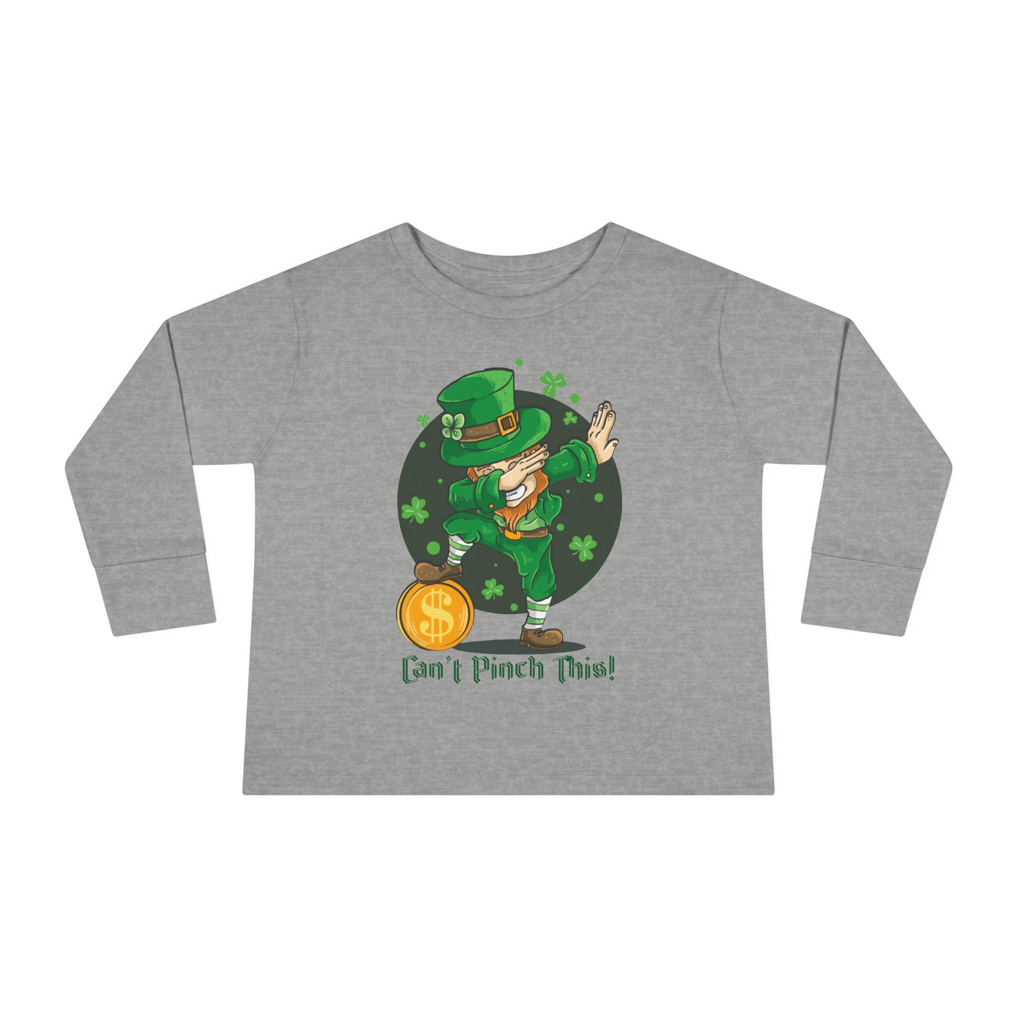 Urban SoulShine & co Kids clothes Can't Pinch This Leprechaun Dance Long Sleeve Tee (Toddler)