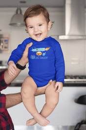 Urban SoulShine & co Kids clothes CHAG SAMEACH! Hanukkah Long Sleeve Onesie (Infant)