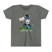 Urban SoulShine & co Kids clothes Deep Heather / S Let's Kick It Donkey Youth Tee (unisex)