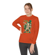 Urban SoulShine & co Kids clothes Deep Orange / S Can't Pinch This Irish Skeleton Dance Youth Long Sleeve Competitor Tee