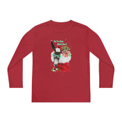 Urban SoulShine & co Kids clothes Do You Hear What I Hear Donkey Claus Long Sleeve Competitor Tee (Youth Unisex)