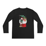 Urban SoulShine & co Kids clothes Do You Hear What I Hear Donkey Claus Long Sleeve Competitor Tee (Youth Unisex)