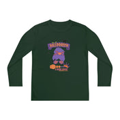 Urban SoulShine & co Kids clothes Forest Green / L HalloQueen: A Royal Spook Halloween Youth Long Sleeve Moisture Wicking Tee