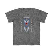 Urban SoulShine & co Kids clothes Graphite Heather / XS BEWARE of KITTY KLOWN Youth/Kid's Halloween Tee (unisex)