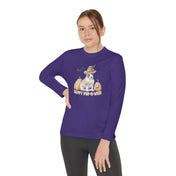 Urban SoulShine & co Kids clothes Happy Pup-O-Ween Halloween Youth Long Sleeve Moisture Wicking Tee