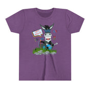 Urban SoulShine & co Kids clothes Heather Team Purple / S Let's Kick It Donkey Youth Tee (unisex)