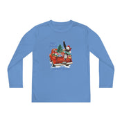 Urban SoulShine & co Kids clothes Here Comes Donkey Claus Long Sleeve Competitor Tee (Youth Unisex)