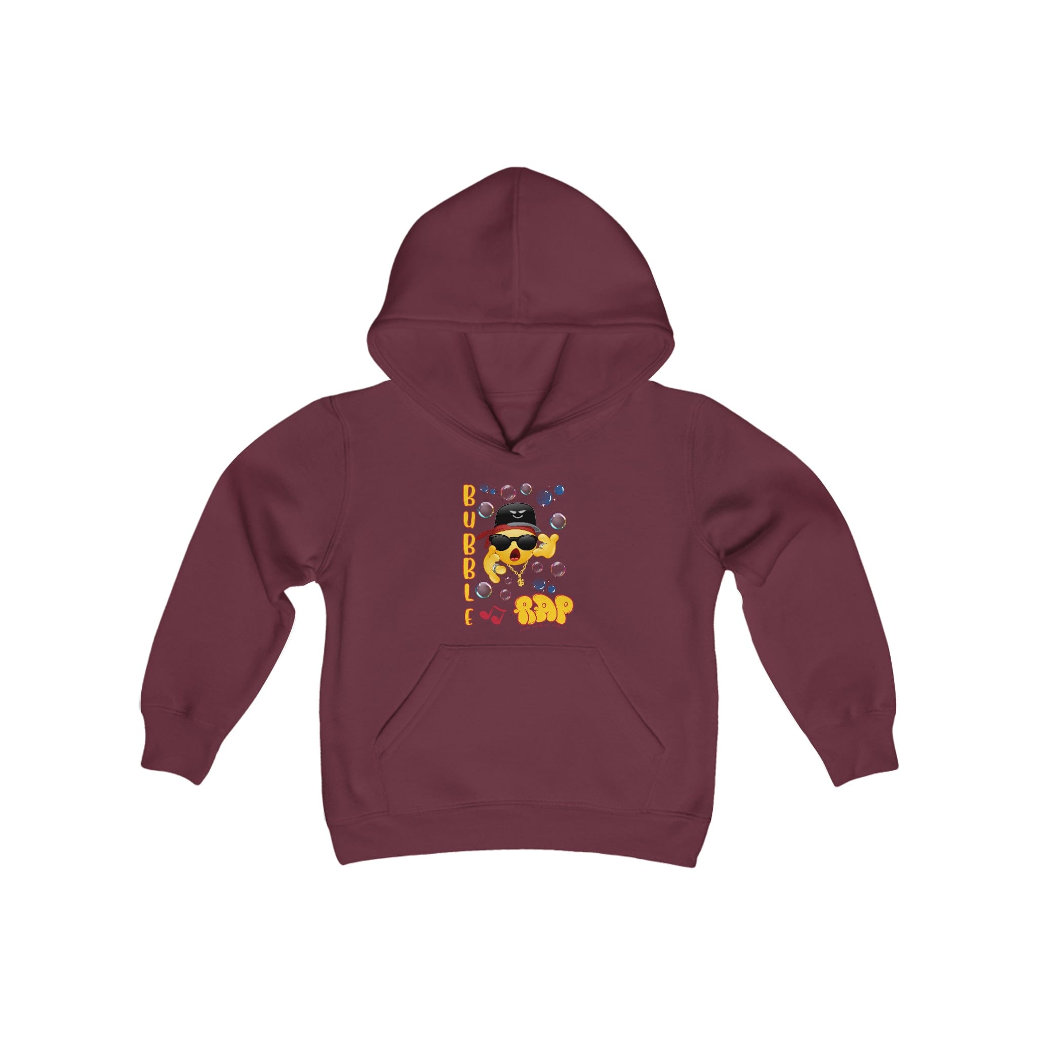 Urban SoulShine & co Kids clothes Maroon / S Bubble Rap Youth Hoodie