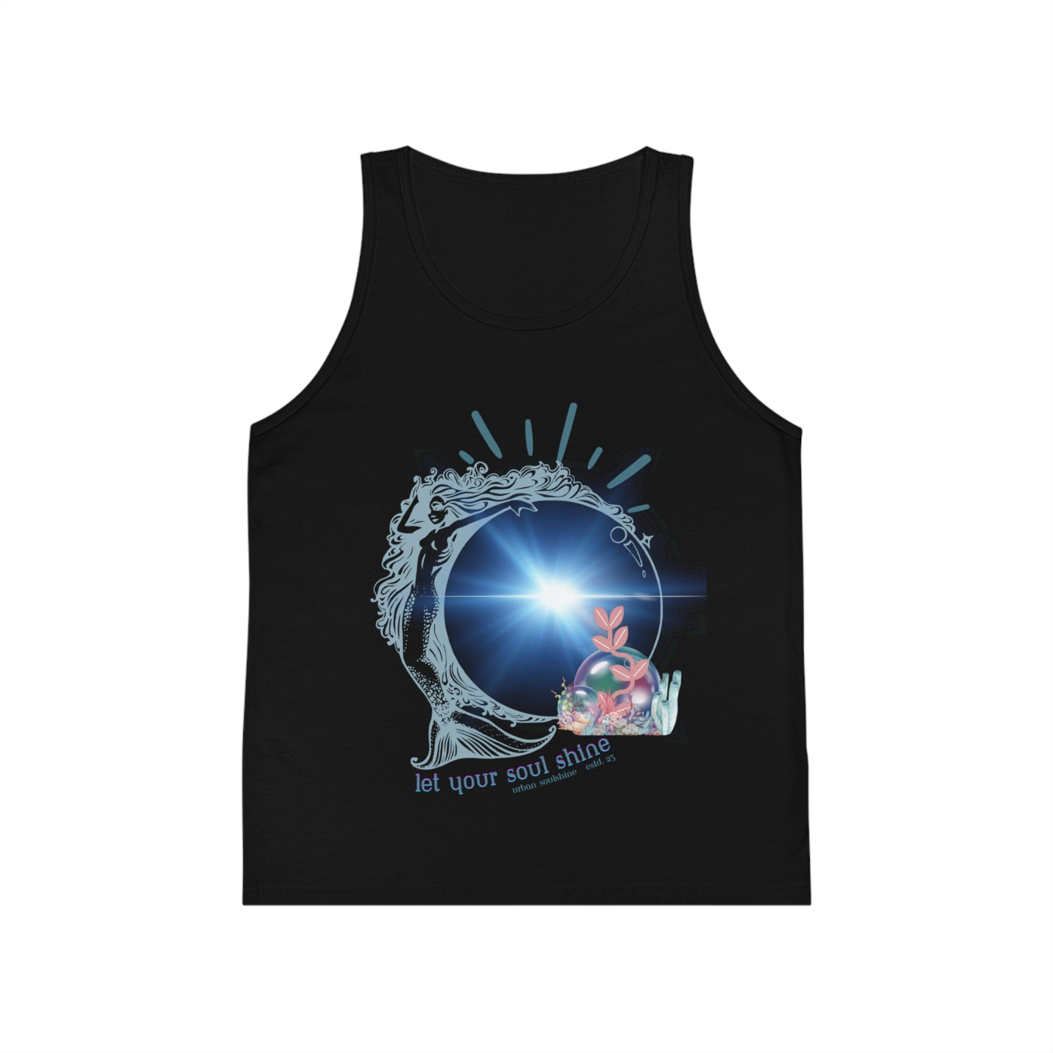 Urban SoulShine & co Kids clothes Mermaid Let Your Soul Shine Bubble Tank (kids)