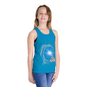 Urban SoulShine & co Kids clothes Neon Blue / S Mermaid Let Your Soul Shine Bubble Tank (kids)