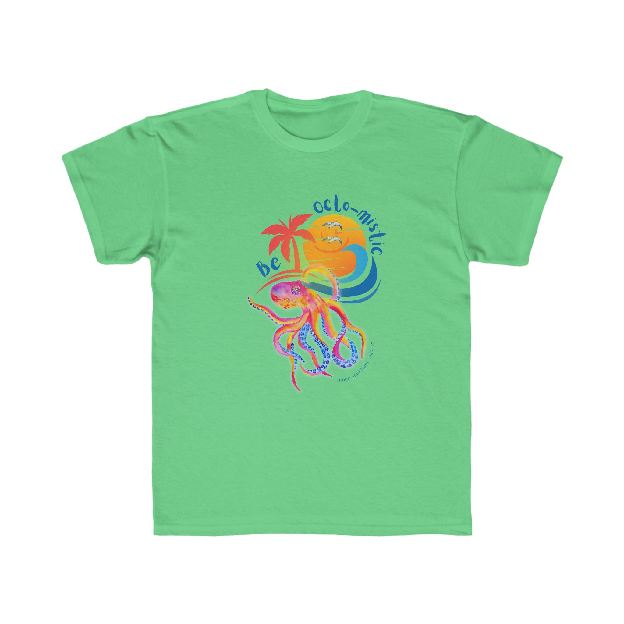 Urban SoulShine & co Kids clothes Neon Green / XS Be OCTO-MISTIC Kid's Tee