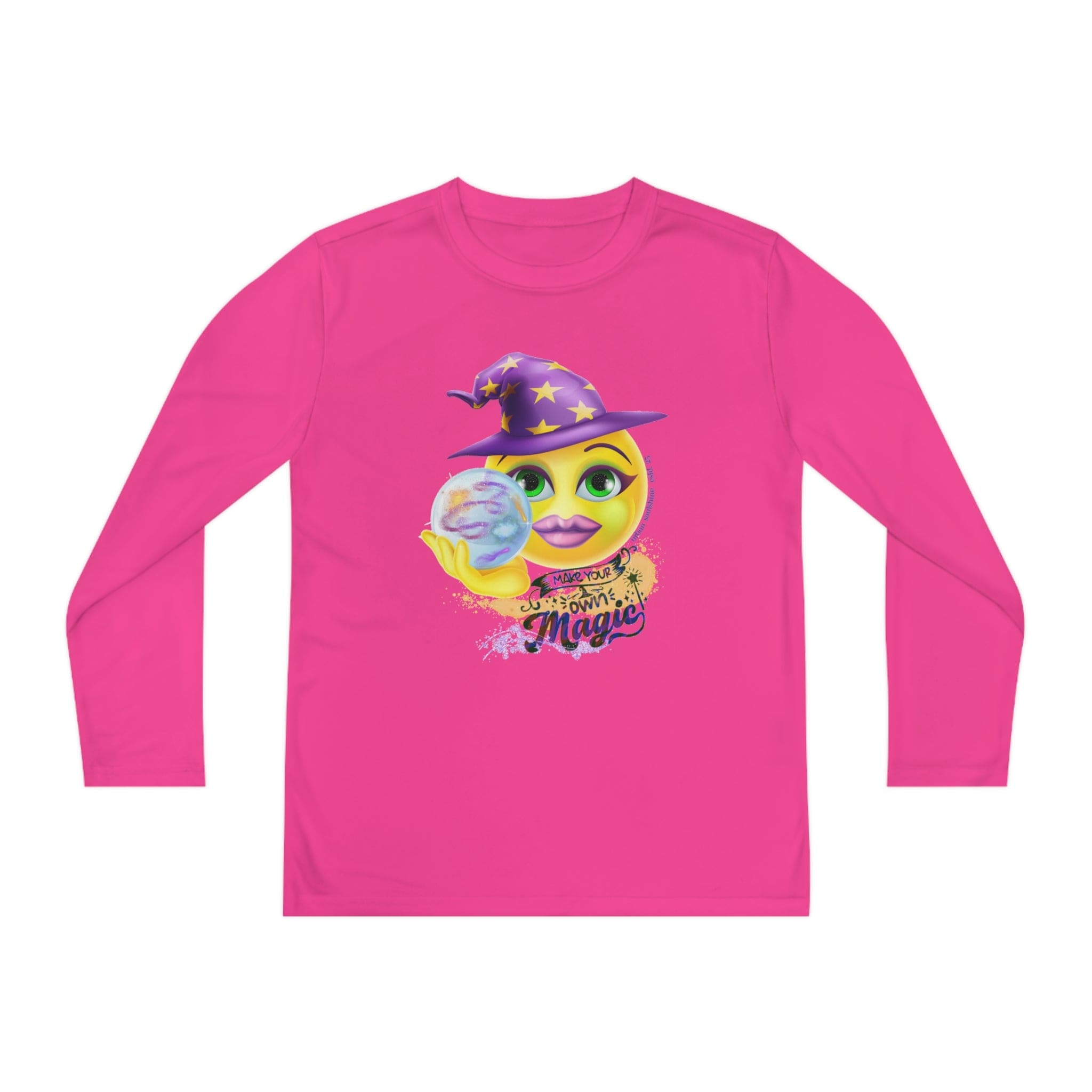  S Make Your Own Magic Youth Long Sleeve Moisture Wicking Tee