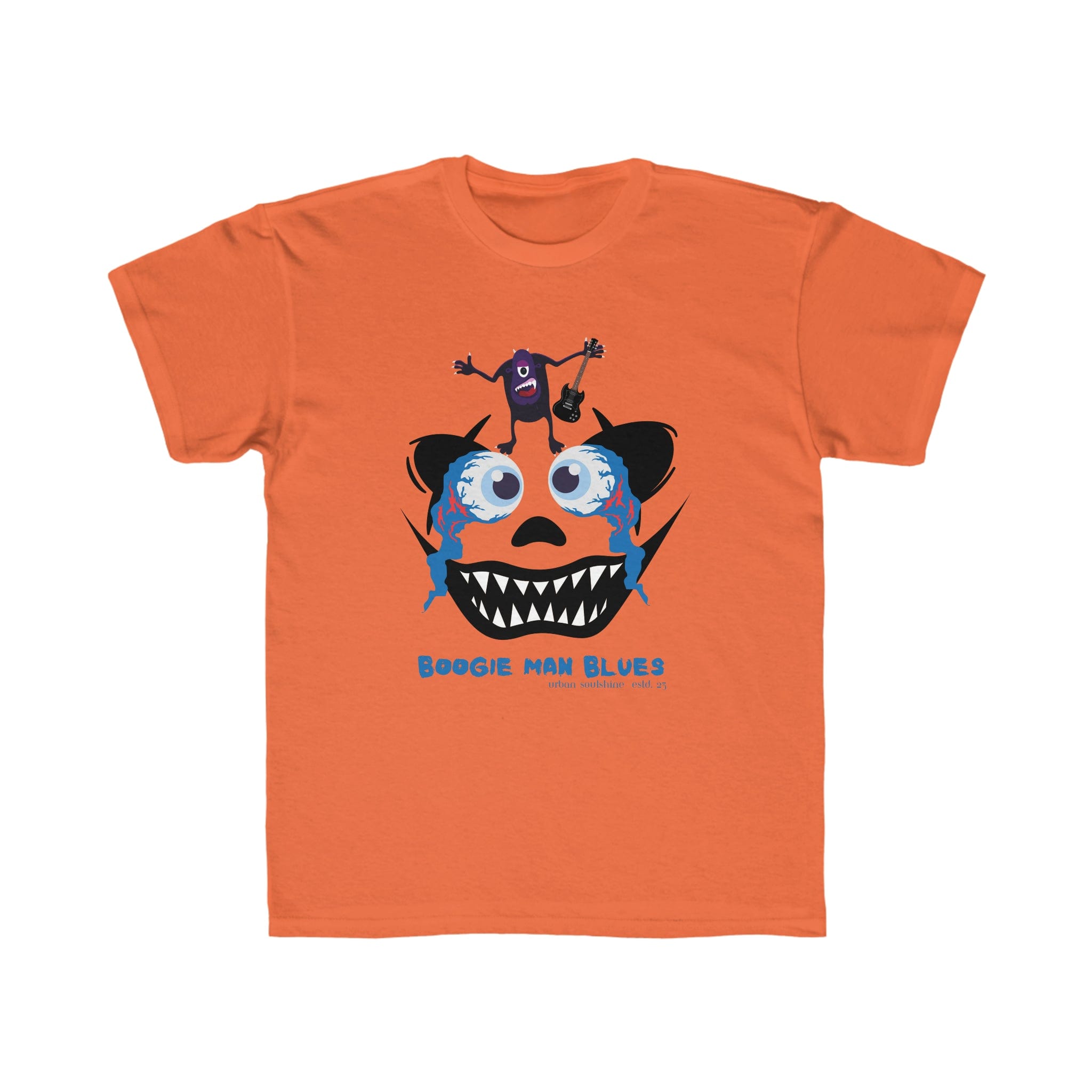 Urban SoulShine & co Kids clothes Orange / XS Boogie Man Blues Kid's Tee