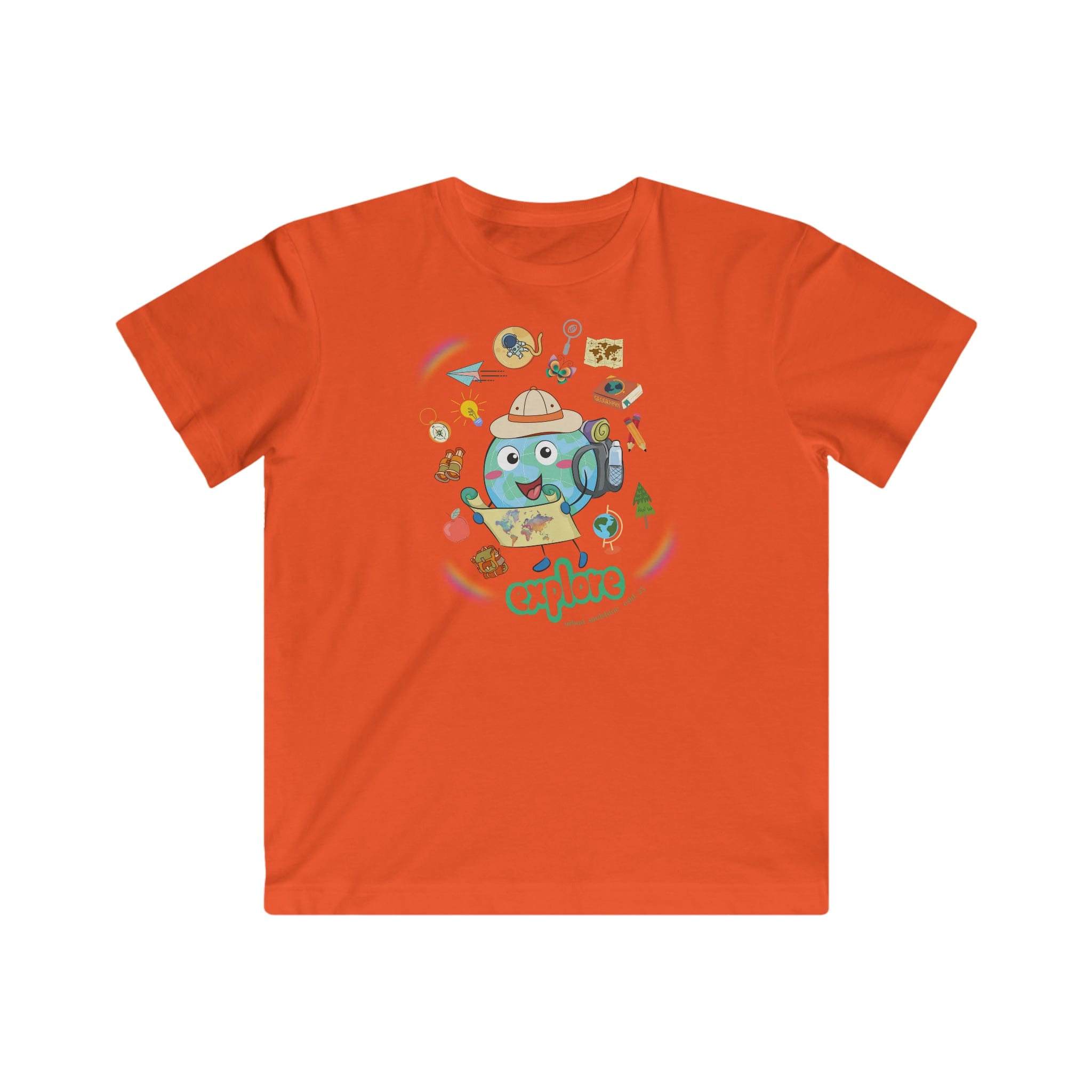 Urban SoulShine & co Kids clothes Orange / XS Kid's Explorer Jersey Tee (unisex)