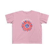 Urban SoulShine & co Kids clothes Pink / 2T Flower Power USA Kid's Tee