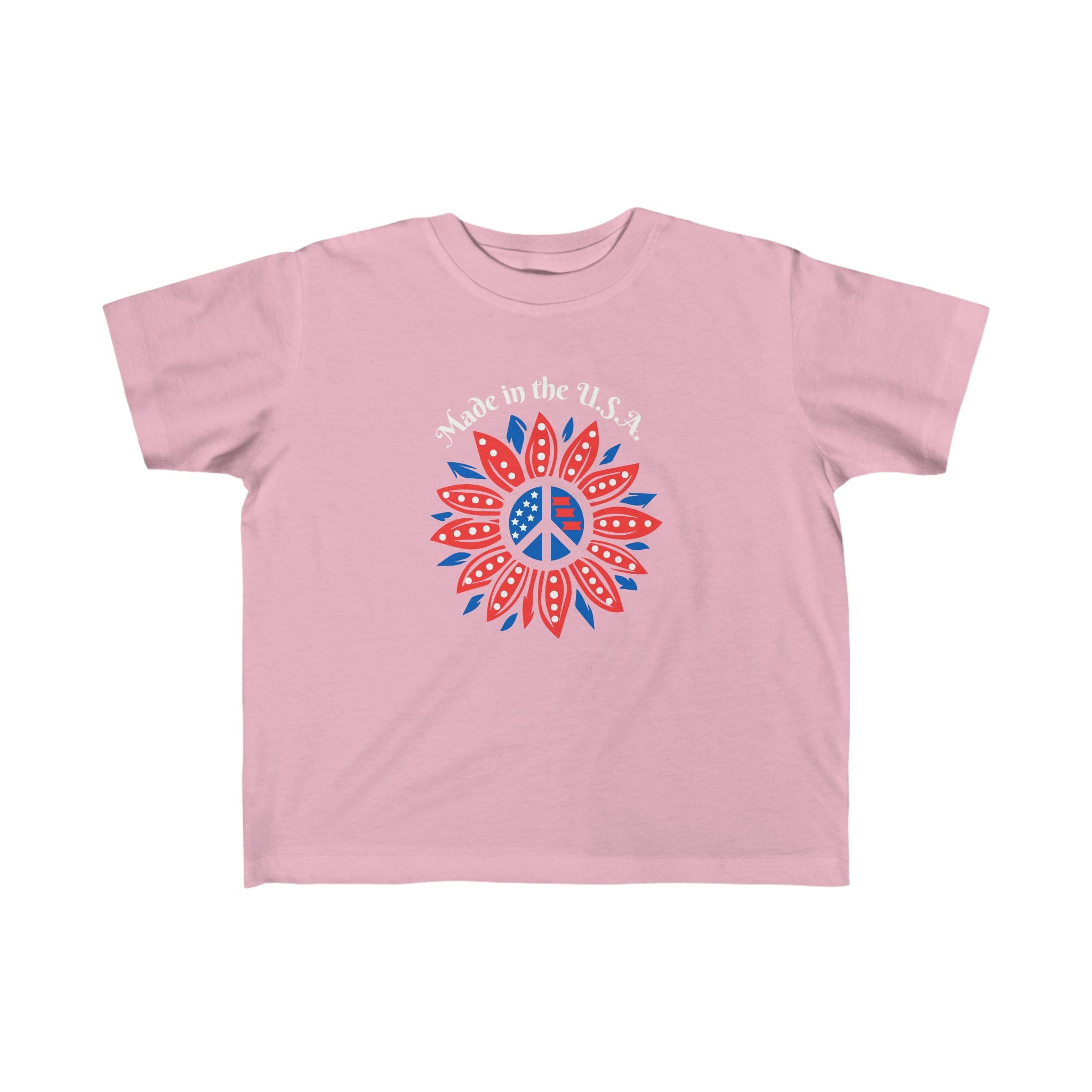  2T Flower Power USA Kid's Tee