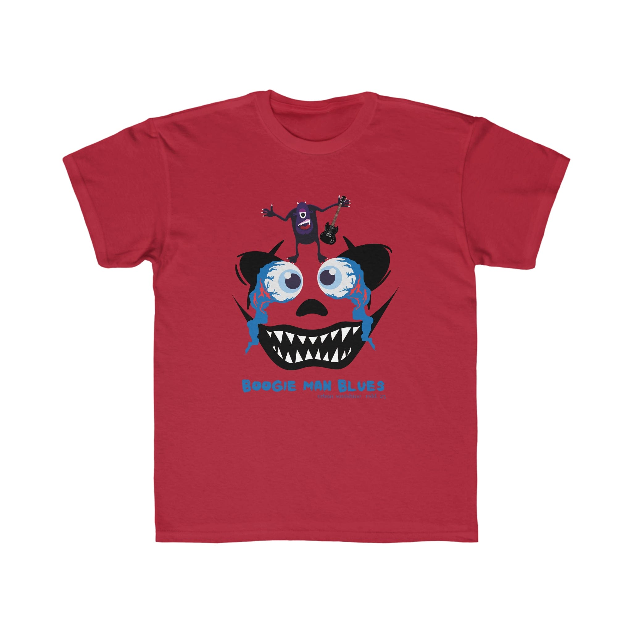 Urban SoulShine & co Kids clothes Red / XS Boogie Man Blues Kid's Tee