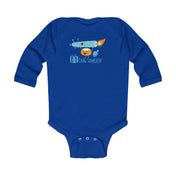 Urban SoulShine & co Kids clothes Royal / NB (0-3M) CHAG SAMEACH! Hanukkah Long Sleeve Onesie (Infant)