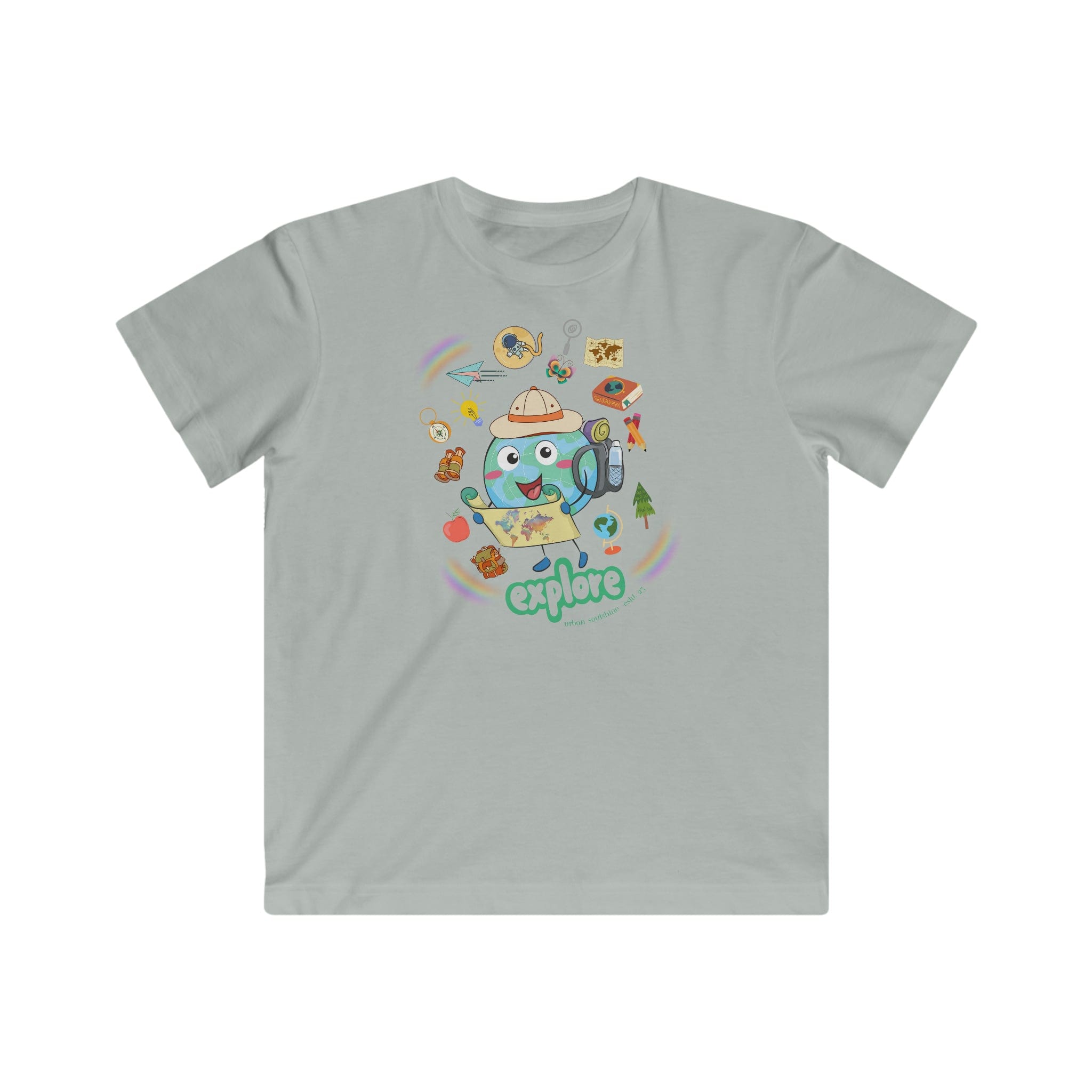 Urban SoulShine & co Kids clothes Silver / XS Kid's Explorer Jersey Tee (unisex)