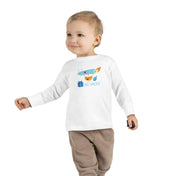 Urban SoulShine & co Kids clothes White / 2T CHAG SAMEACH! Hanukkah Long Sleeve Tee (Toddler)